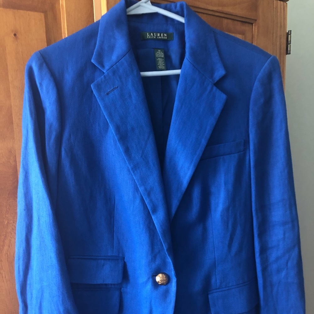 Ralph Lauren Linen Blazer